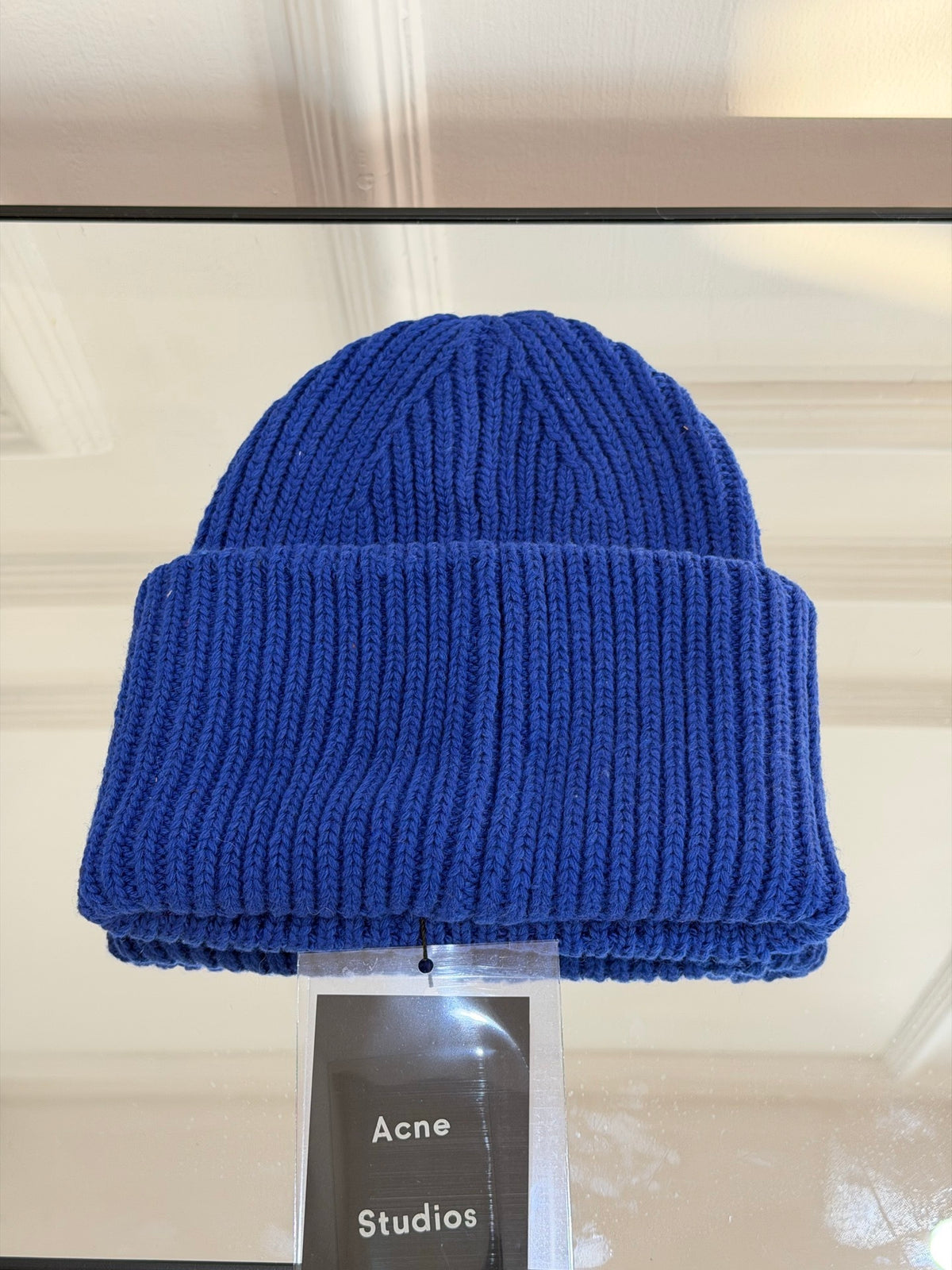 Acne Studios Colorblock Knit Beanie - 1243996911 - Photo 5