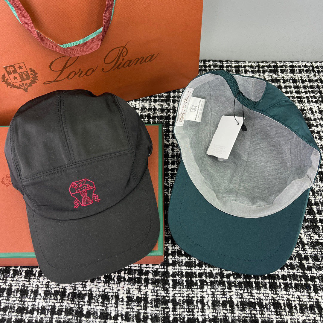 Loro Piana Embroidered Logo Detail Baseball Cap - 1005769149 - Photo 5
