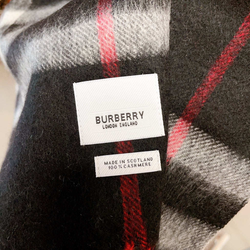 Burberry Check Pattern Scarf - 975222747 - Photo 5