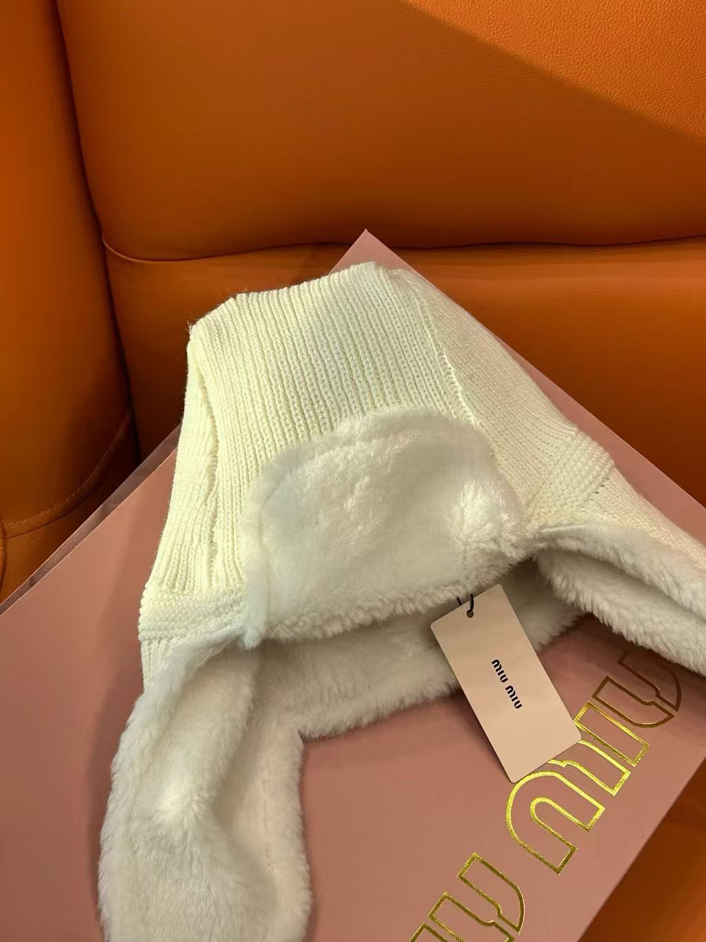 Miu Miu Knit Earflap Hat - 1149273008 - Photo 5