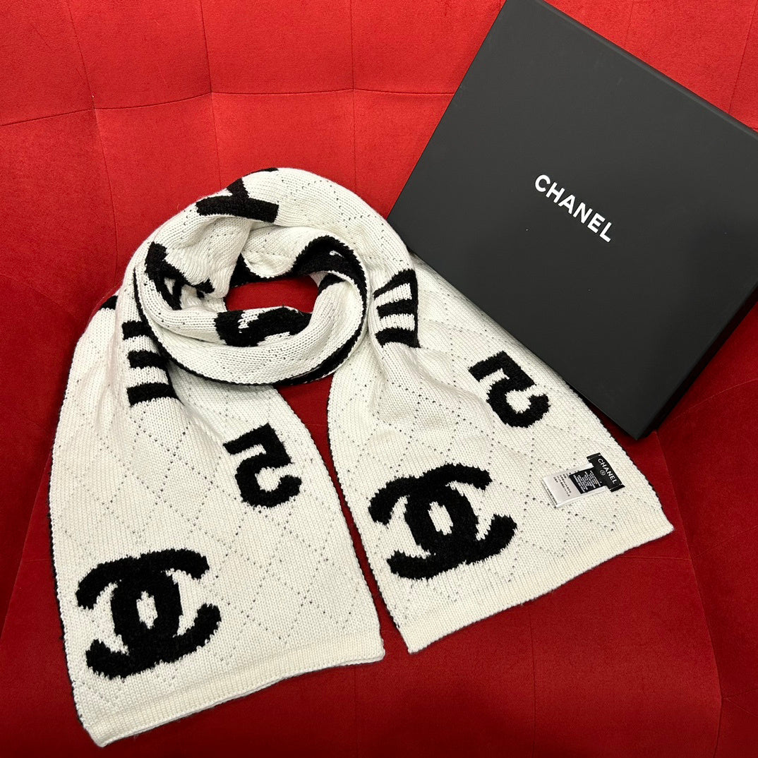 Chanel Jacquard Scarf - 984597904 - Photo 5