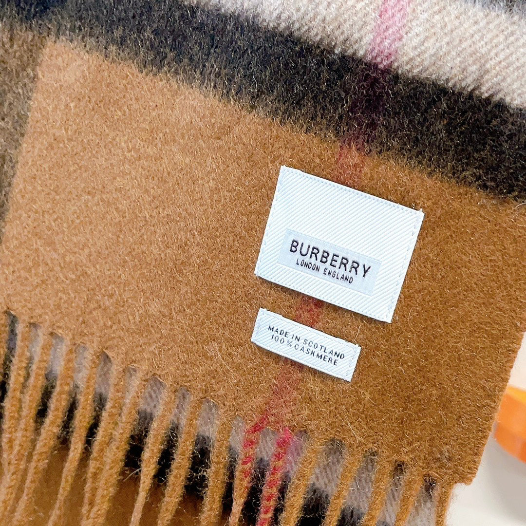Burberry Check Pattern Scarf - 975221876 - Photo 5