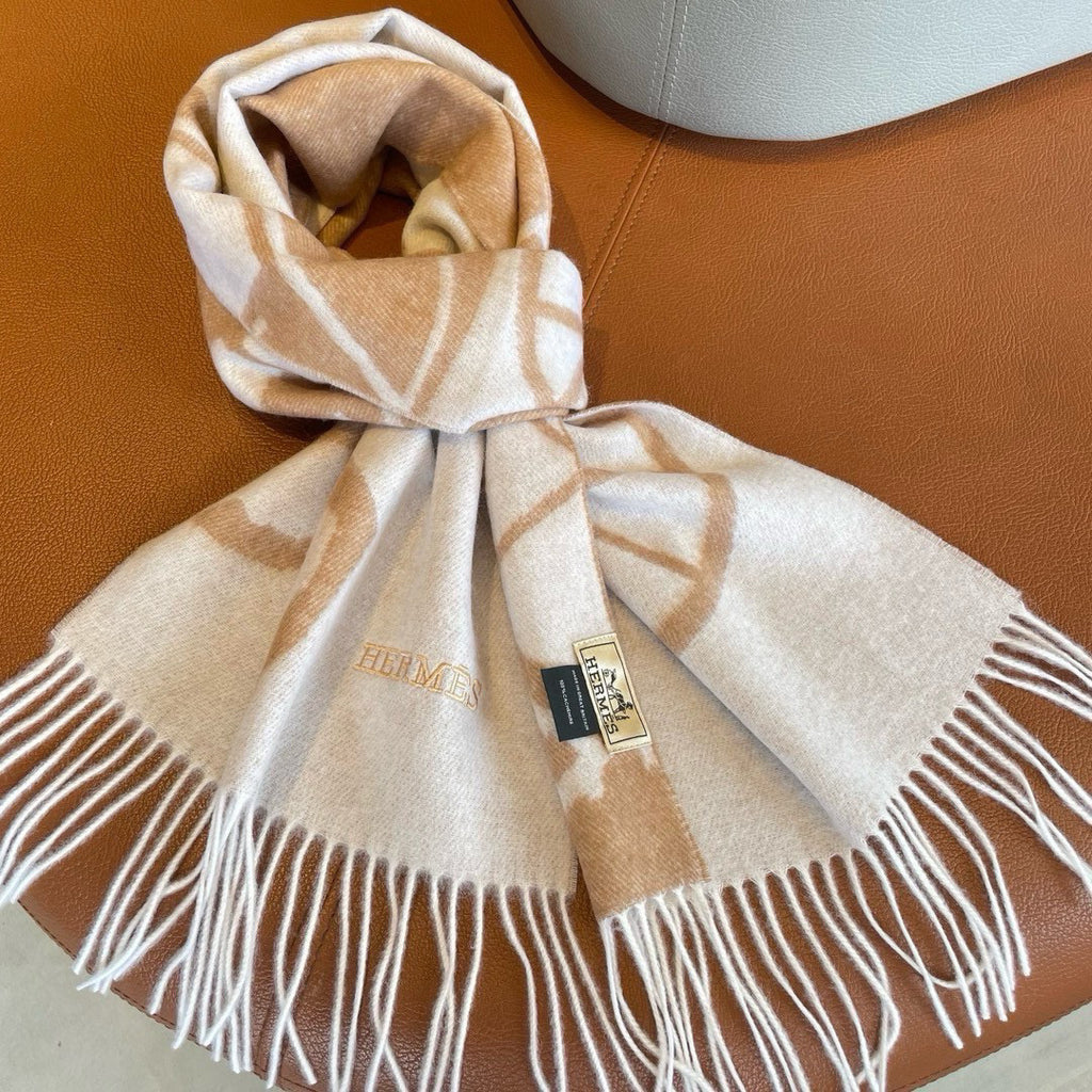 Hermes Jacquard Embroidered Scarf - 973237584 - Photo 5
