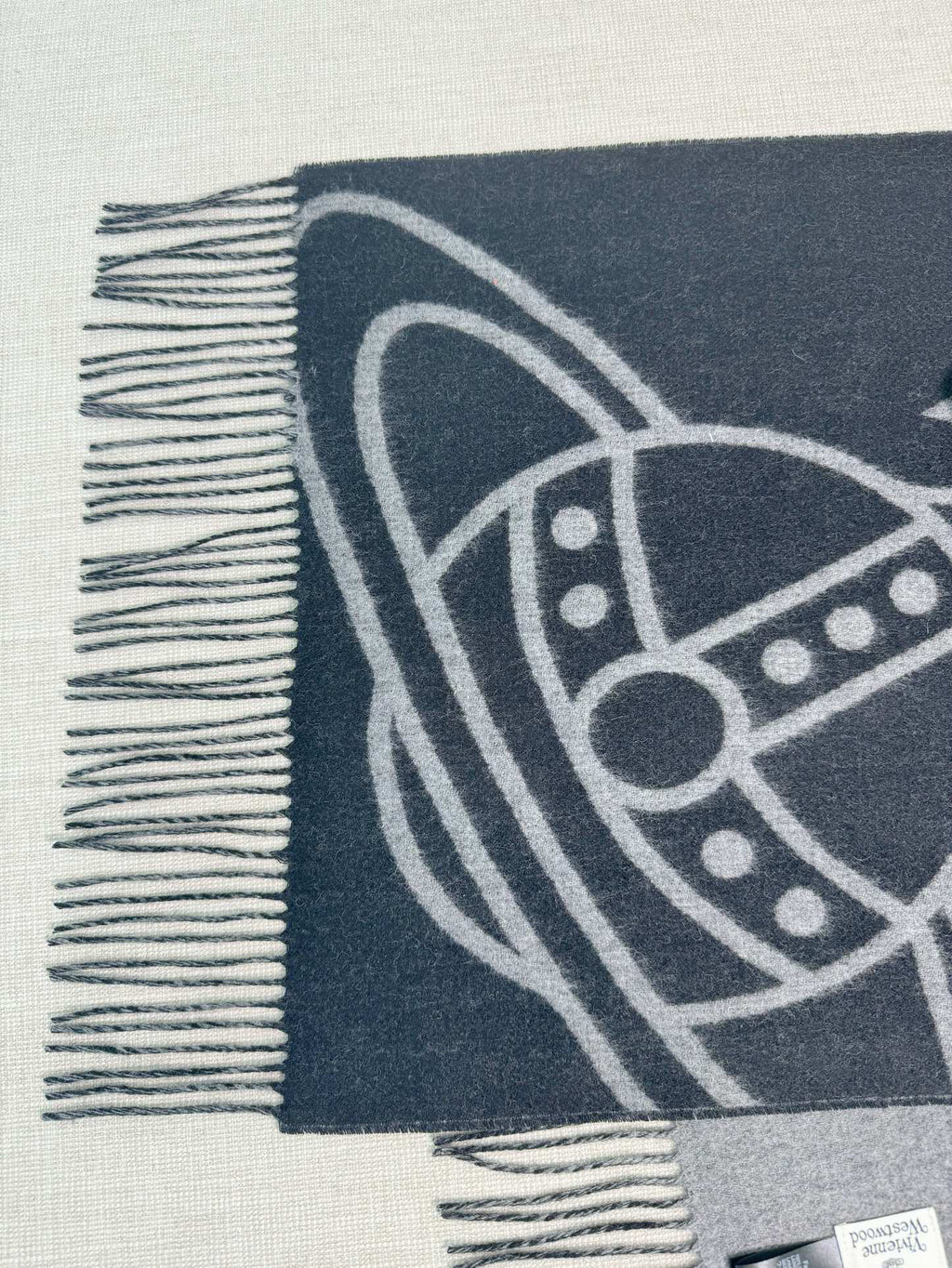 Vivienne Westwood Jacquard Logo Detail Scarf - 973646119 - Photo 5