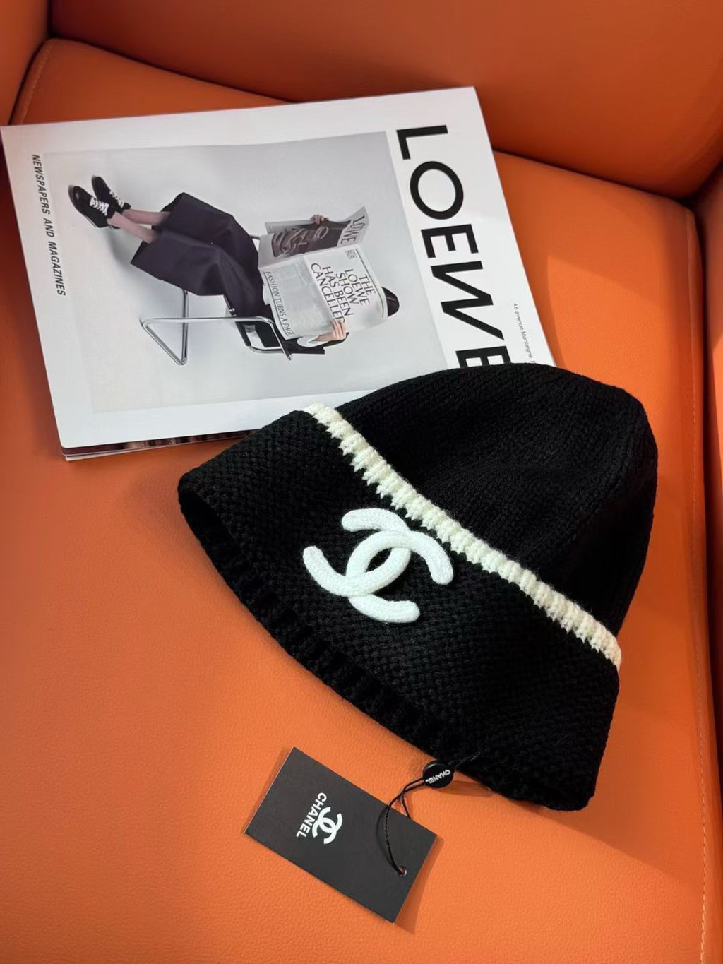 Chanel Knit Beanie - 1141781114 - Photo 5