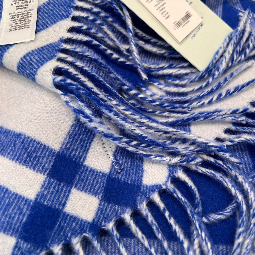 Burberry Check Pattern Scarf - 980019680 - Photo 5