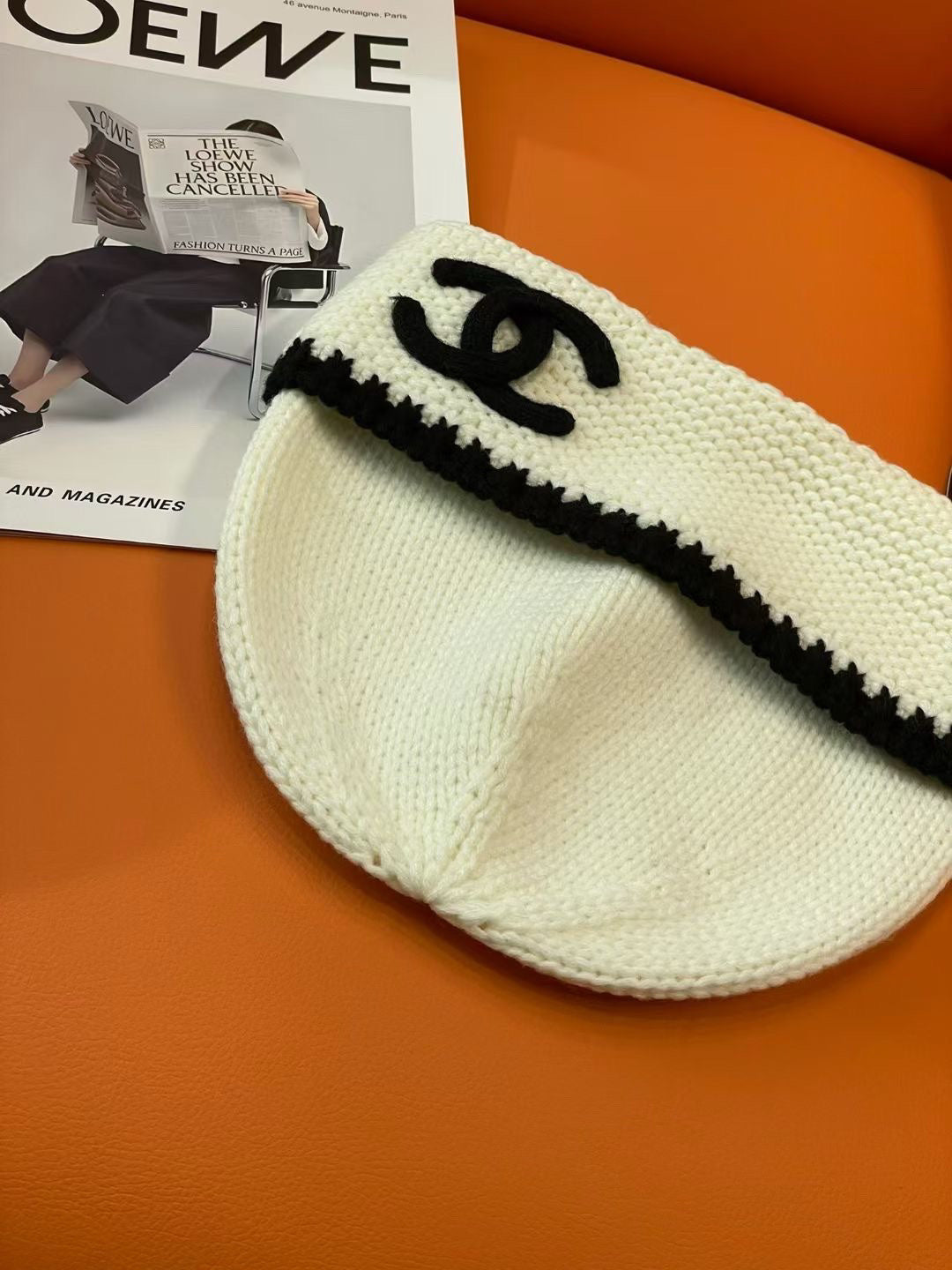 Chanel Knit Beanie - 1141781102 - Photo 5
