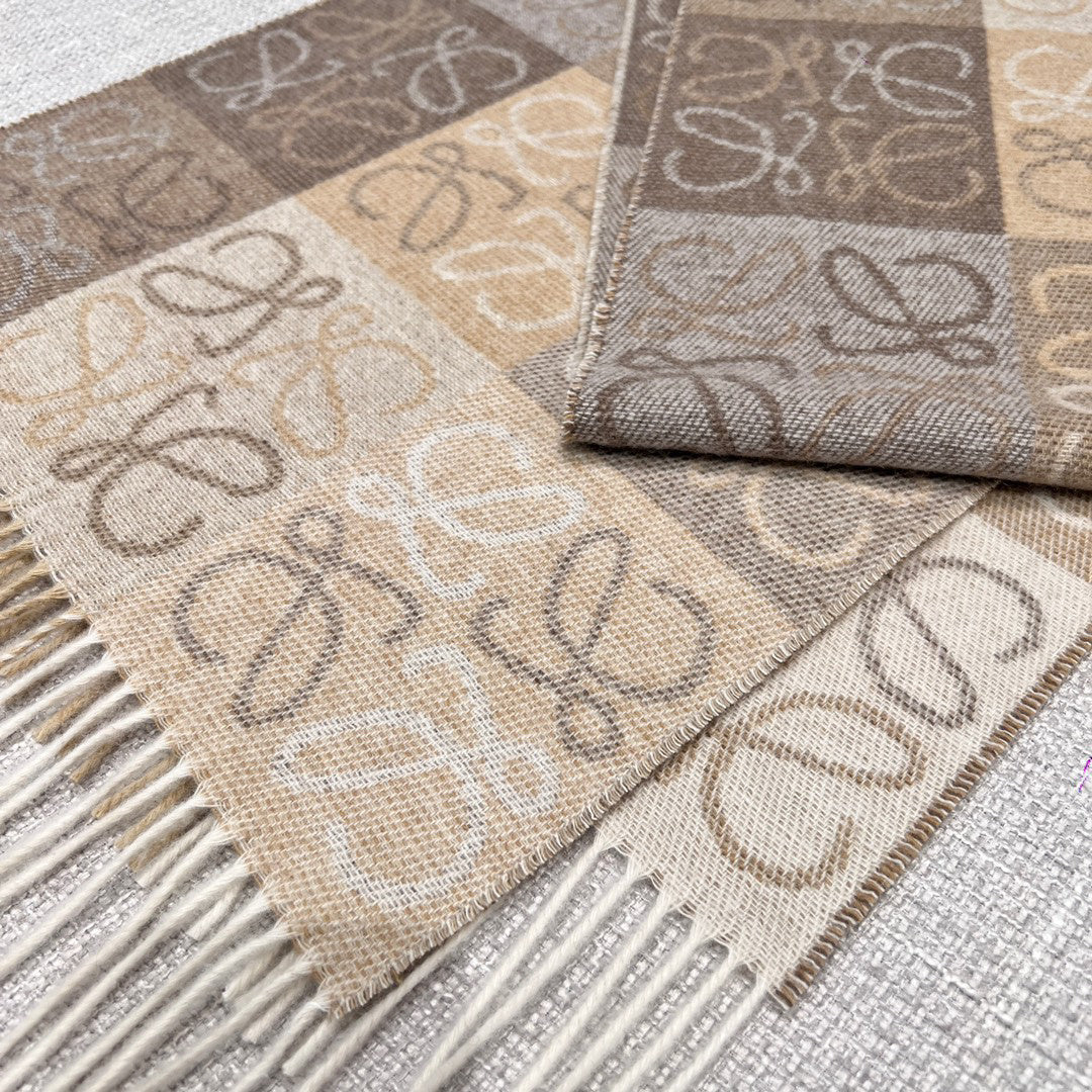 Loewe Jacquard Gradient Scarf - 973281588 - Photo 5