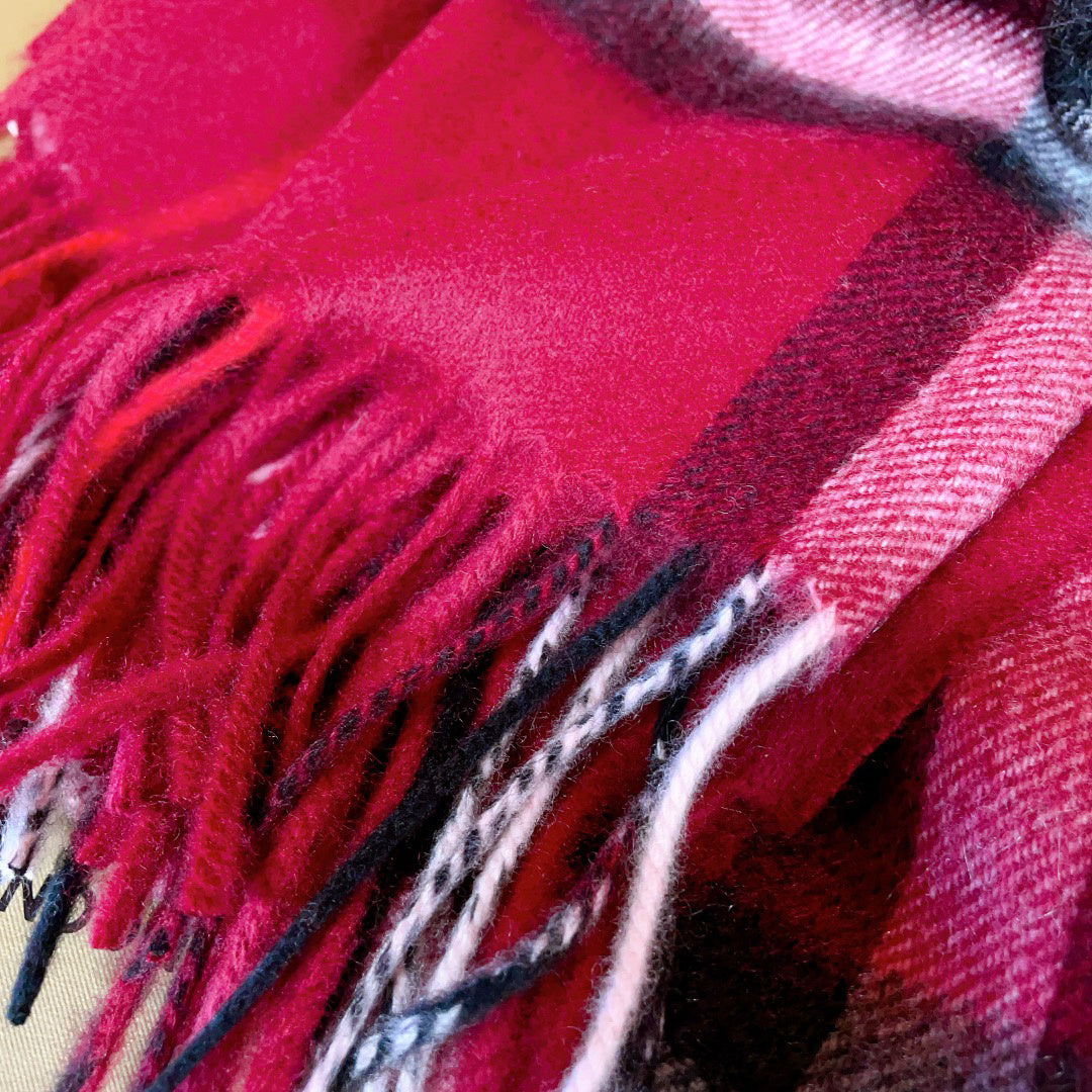 Burberry Check Pattern Scarf - 975223125 - Photo 5