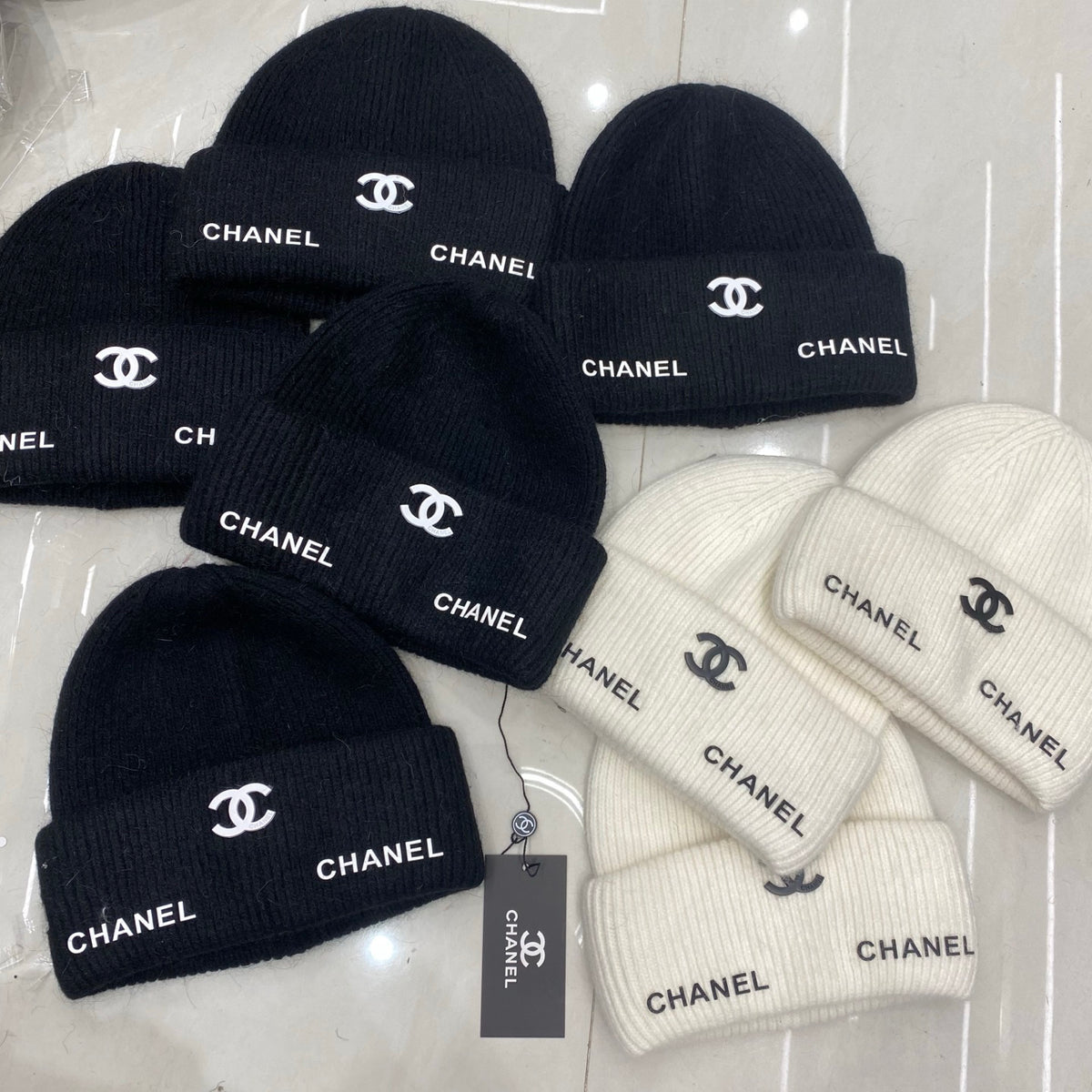Chanel Knit Beanie - 1121787248 - Photo 5