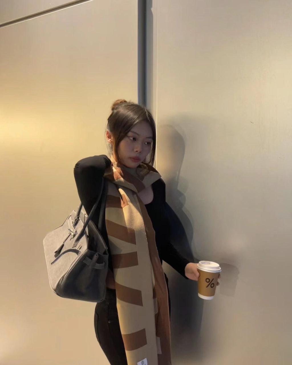 Burberry Logo Detail Scarf - 975220116 - Photo 5