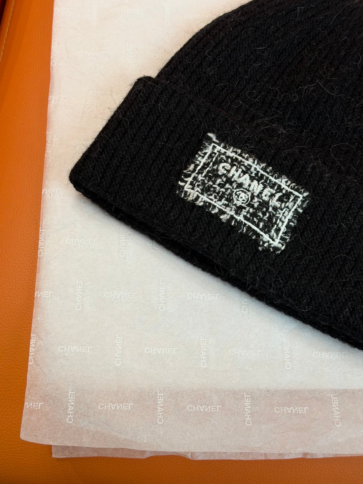 Chanel Colorblock Knit Beanie - 1245543629 - Photo 5