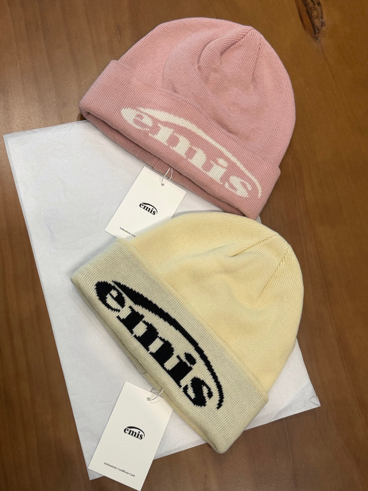 EMIS Jacquard Logo Detail Beanie - 1245543733 - Photo 5