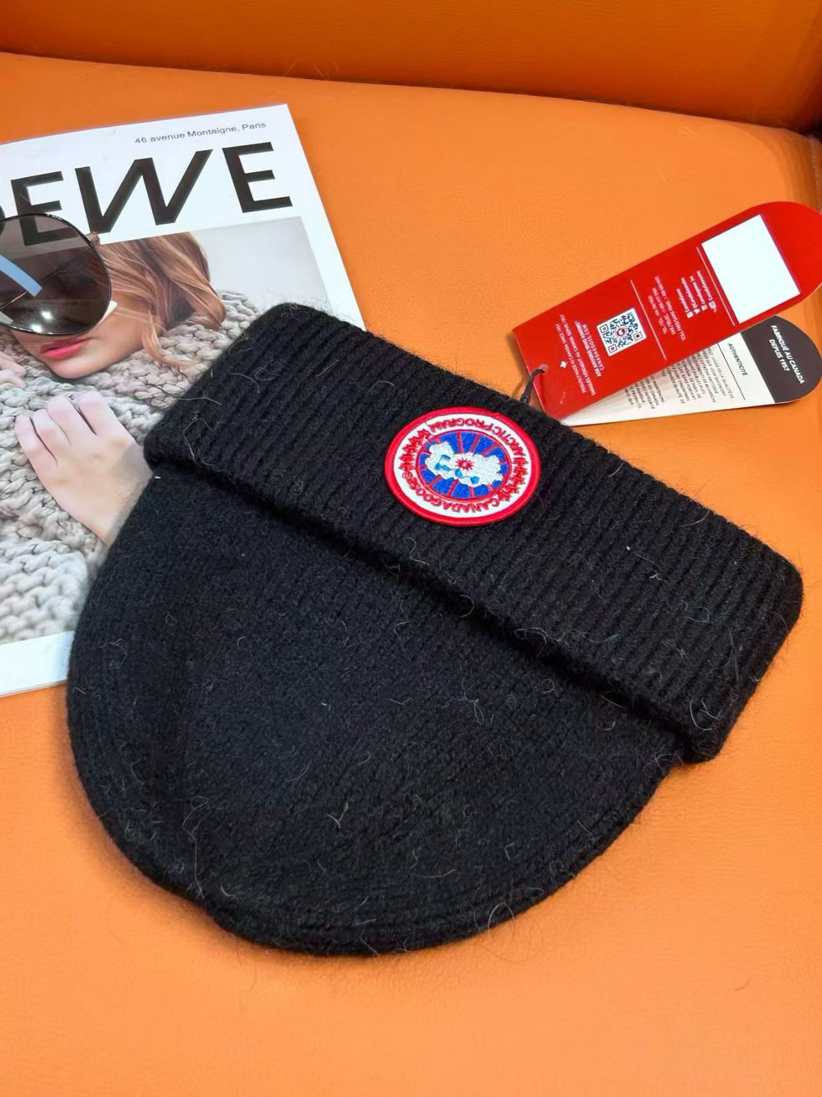 Canada Goose Knit Beanie - 1149273545 - Photo 5