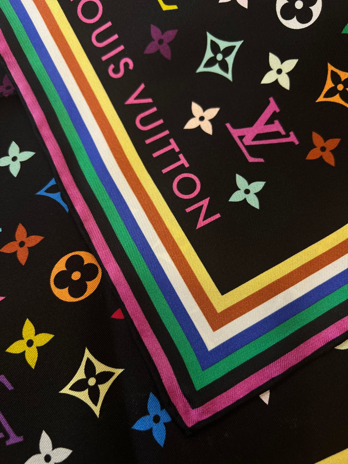Louis Vuitton Colorblock Square Scarf - 1006087921 - Photo 5