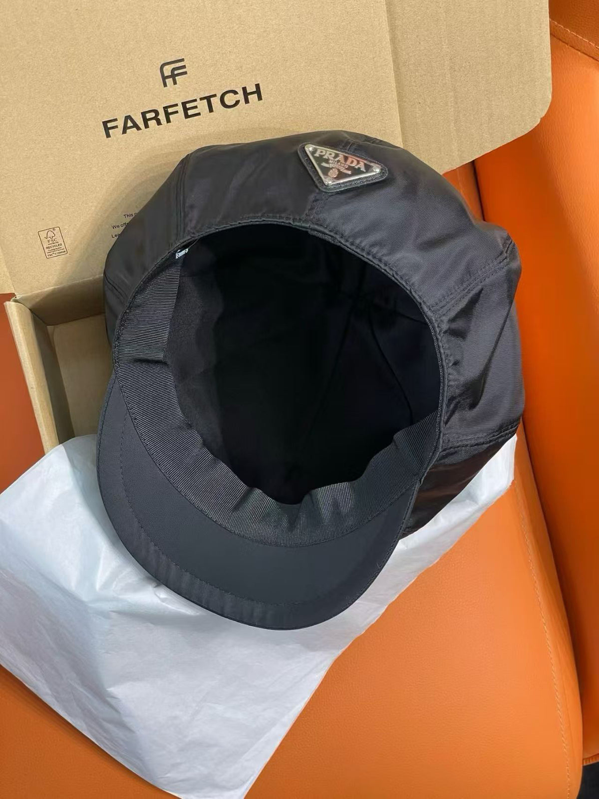 Prada Newsboy Cap - 1149273160 - Photo 5