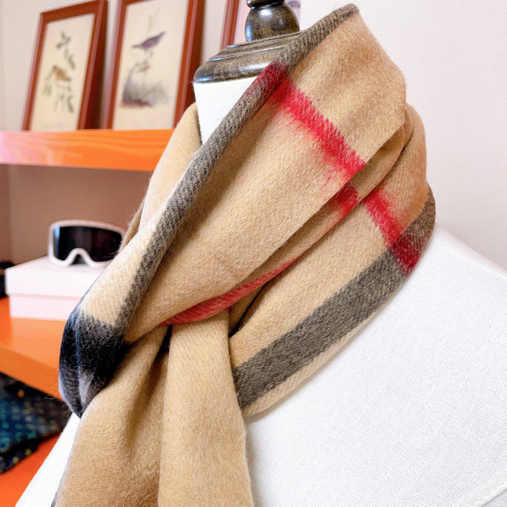 Burberry Check Pattern Scarf - 975222425 - Photo 5