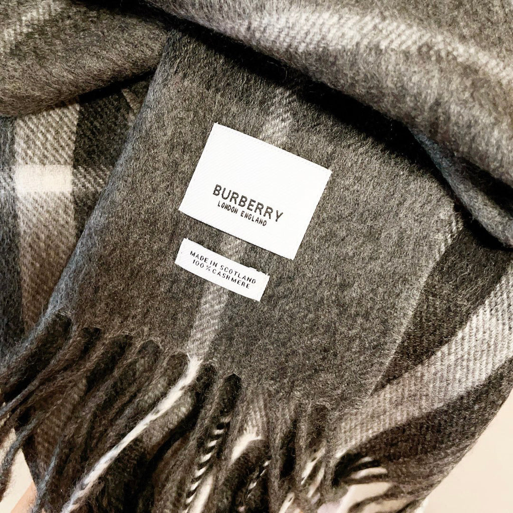 Burberry Check Pattern Scarf - 975222871 - Photo 5