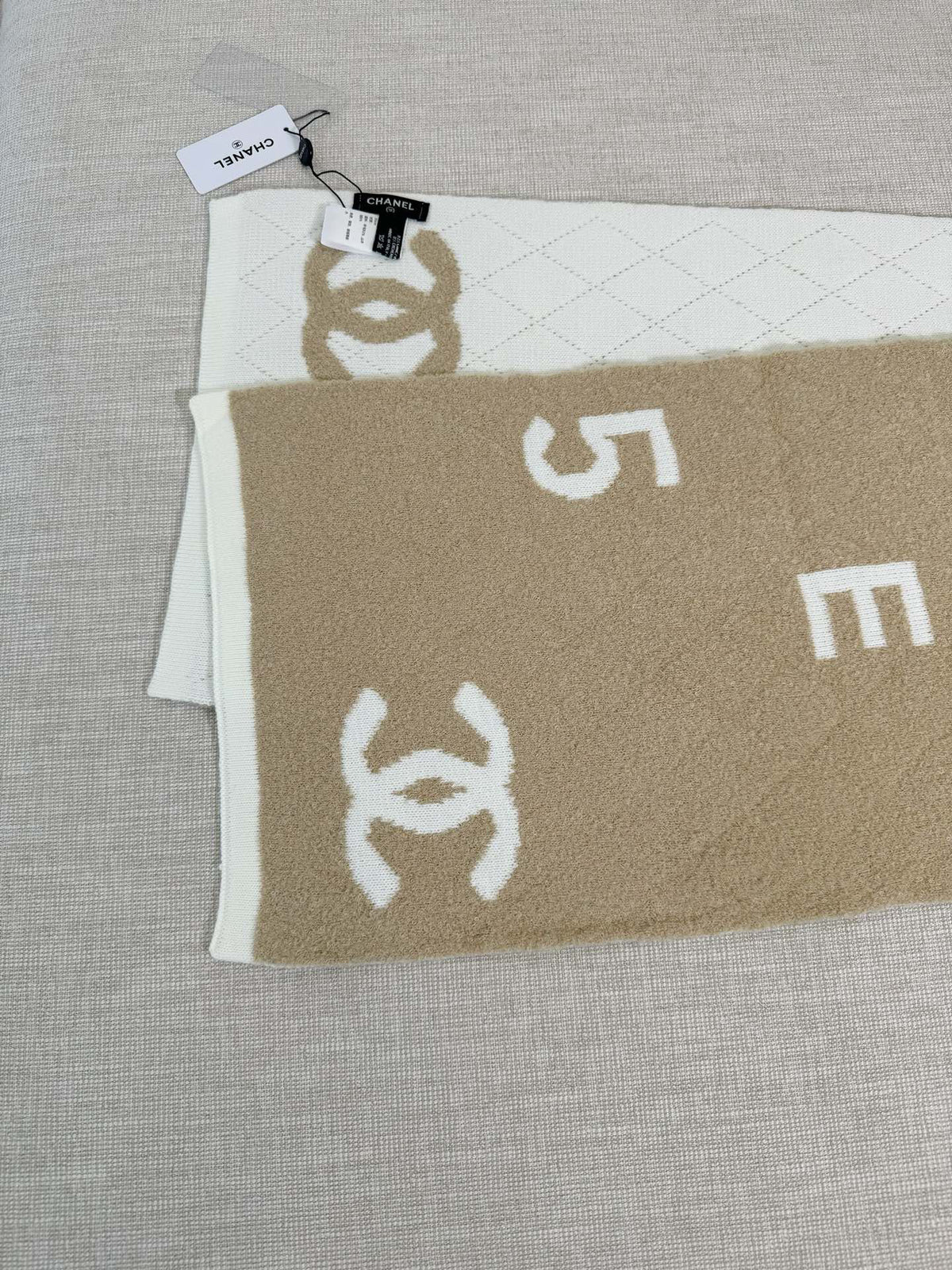 Chanel Jacquard Scarf - 968653424 - Photo 5