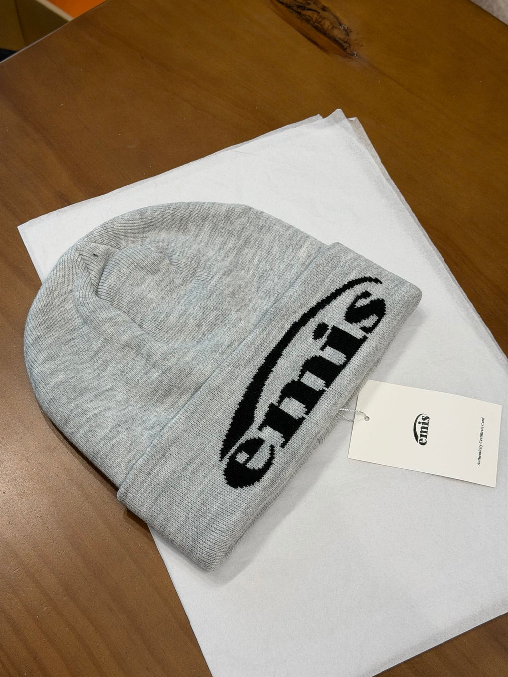 EMIS Jacquard Logo Detail Beanie - 1245543724 - Photo 5