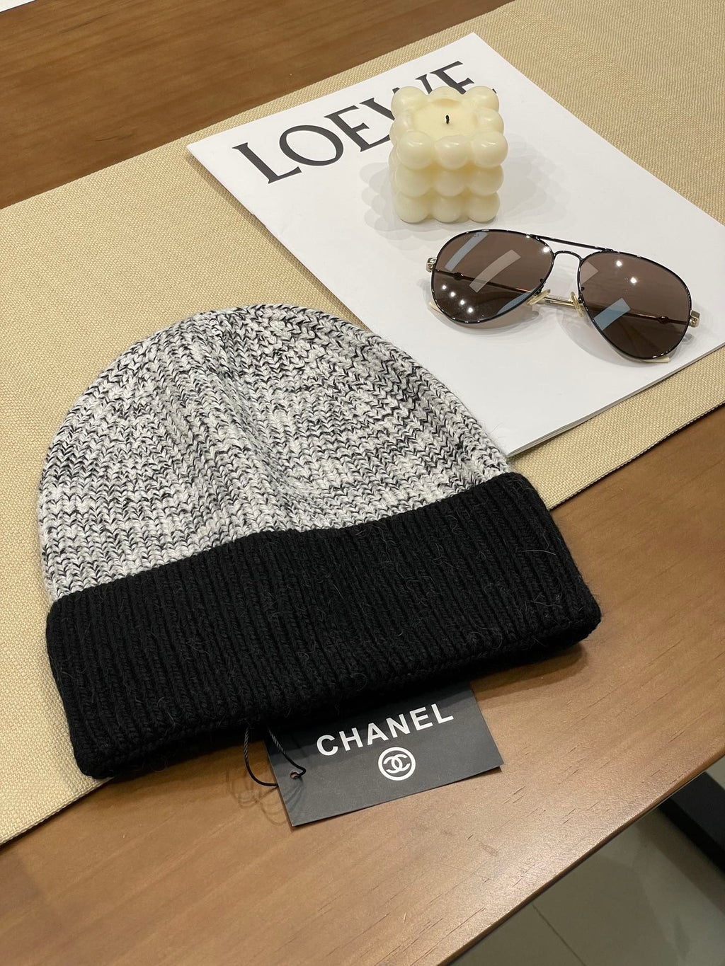 Chanel Knit Beanie - 1107213147 - Photo 6