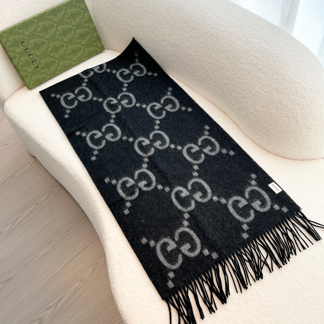 Gucci Jacquard Scarf - 973281671 - Photo 6
