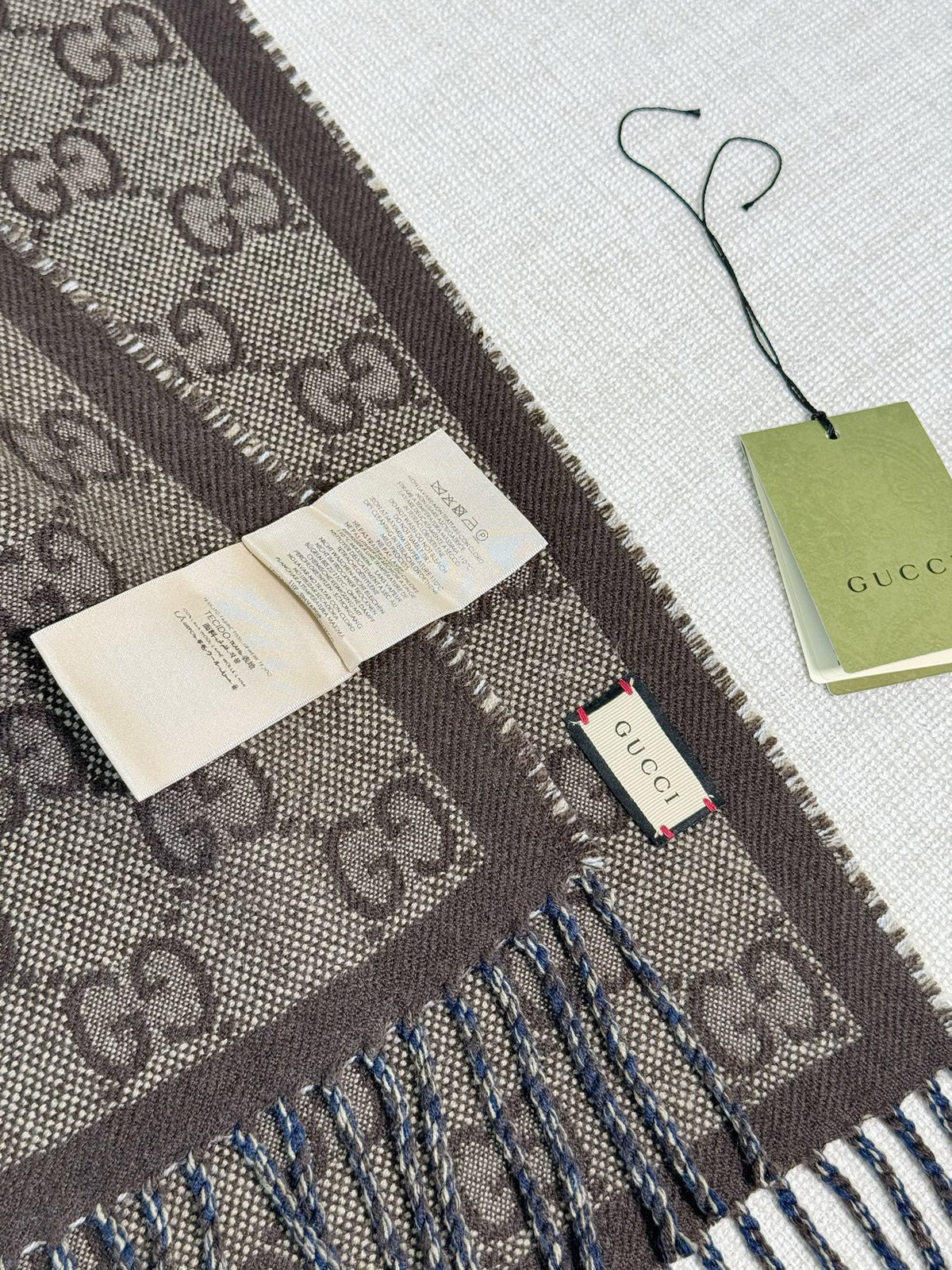 Gucci Jacquard Scarf - 973282403 - Photo 6