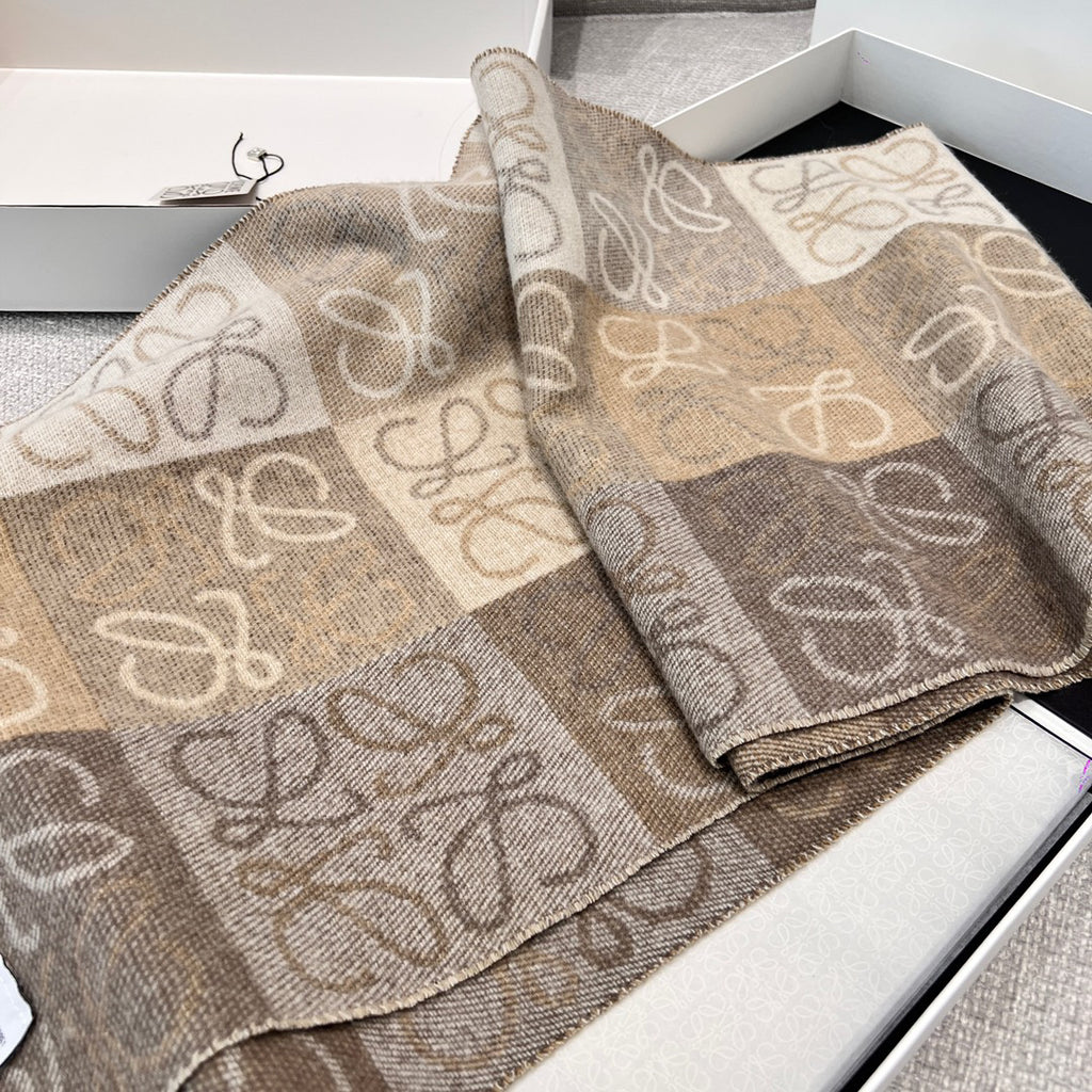 Loewe Jacquard Gradient Scarf - 973281588 - Photo 6
