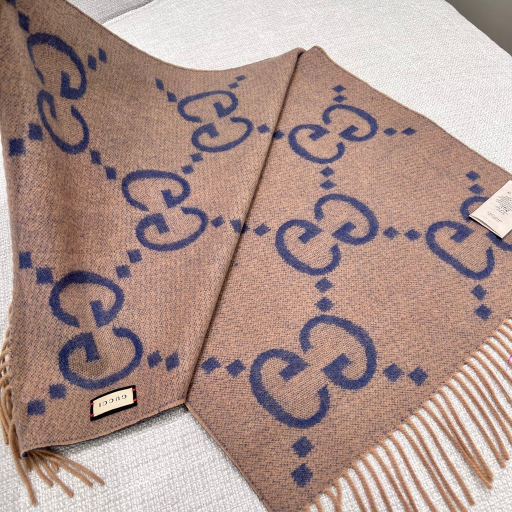 Gucci Jacquard Scarf - 984596760 - Photo 6