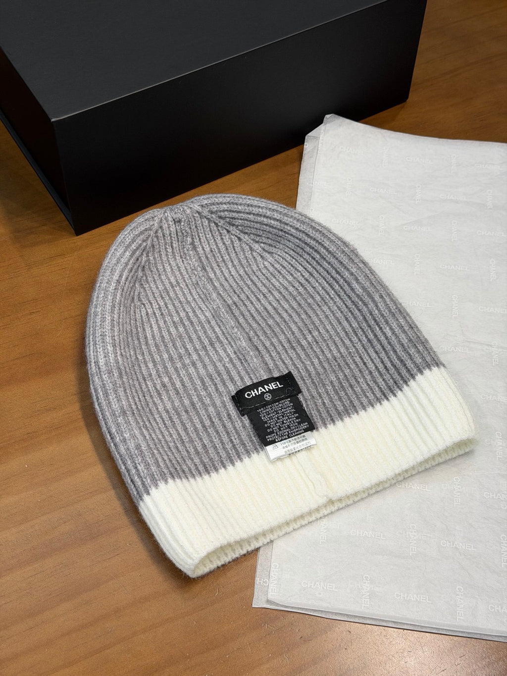 Chanel Knit Beanie - 1245543842 - Photo 6
