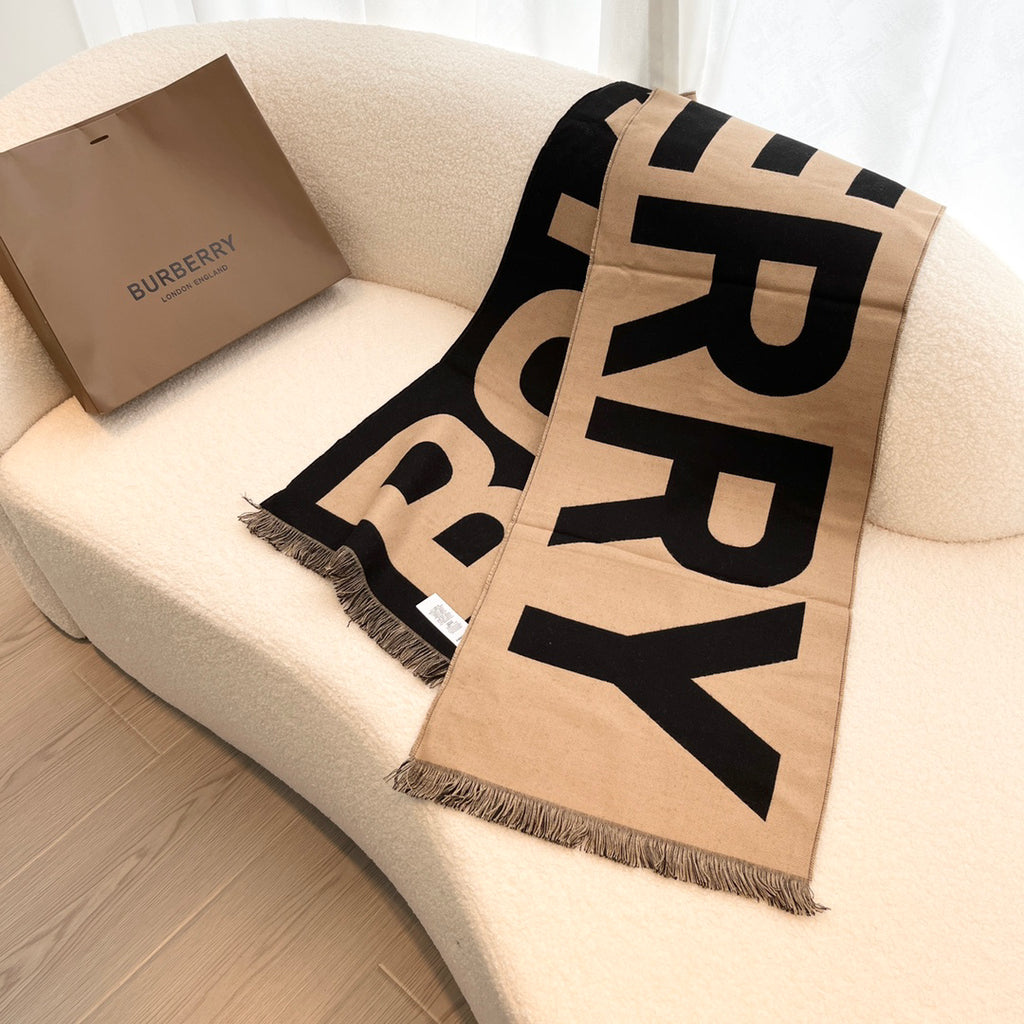 Burberry Logo Detail Scarf - 975220192 - Photo 6