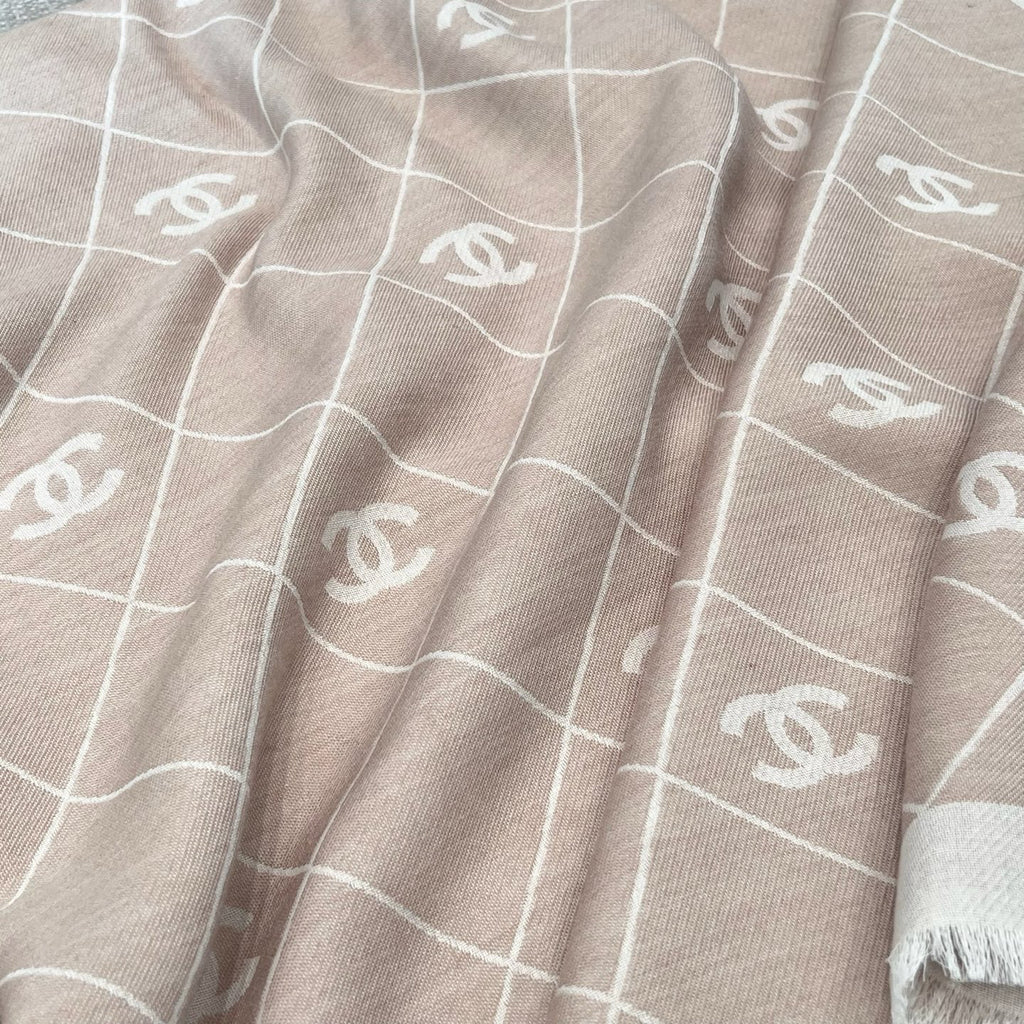 Chanel Jacquard Logo Detail Scarf - 1014310590 - Photo 6