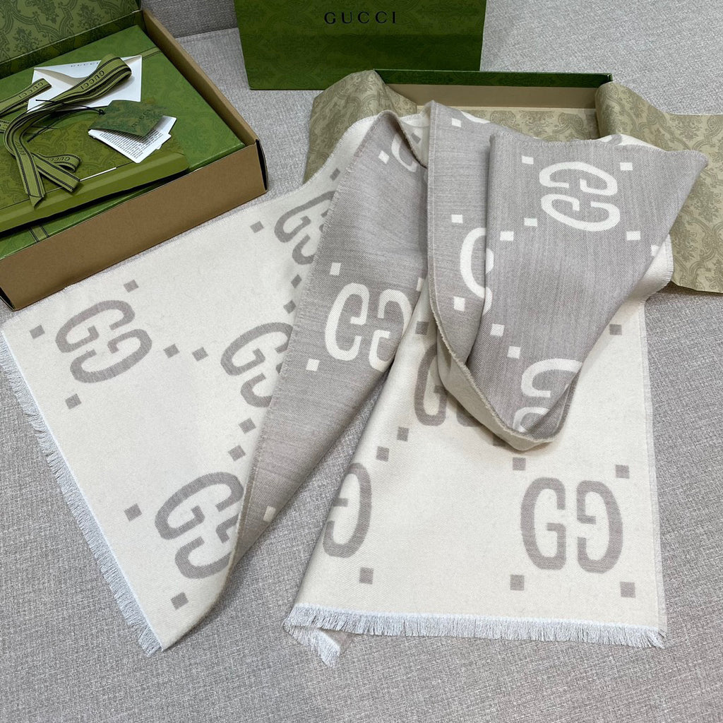 Gucci Jacquard Scarf - 981253058 - Photo 6