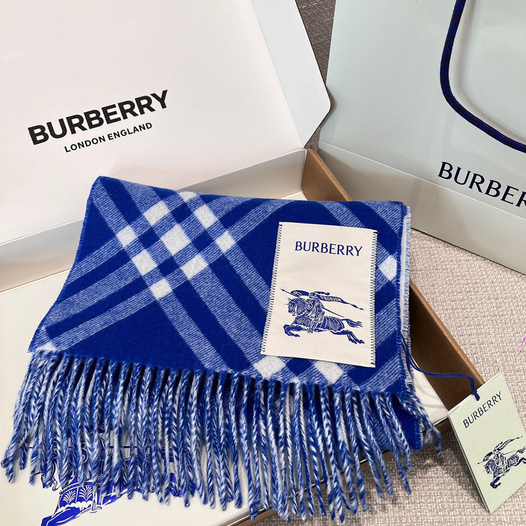 Burberry Check Pattern Scarf - 980019680 - Photo 6