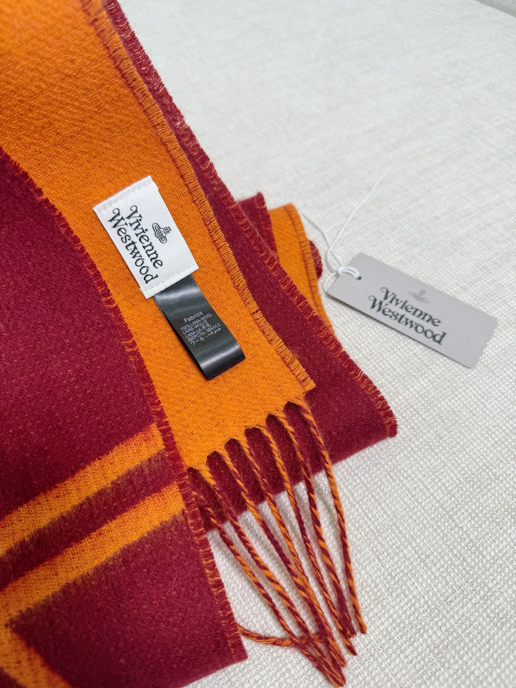 Vivienne Westwood Jacquard Logo Detail Scarf - 973646213 - Photo 6