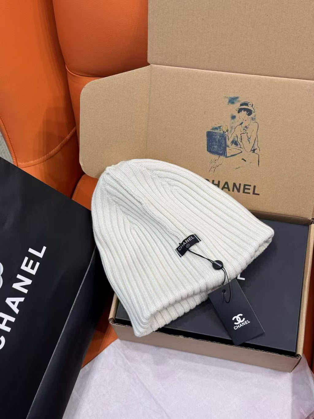 Chanel Knit Beanie - 1149273271 - Photo 6