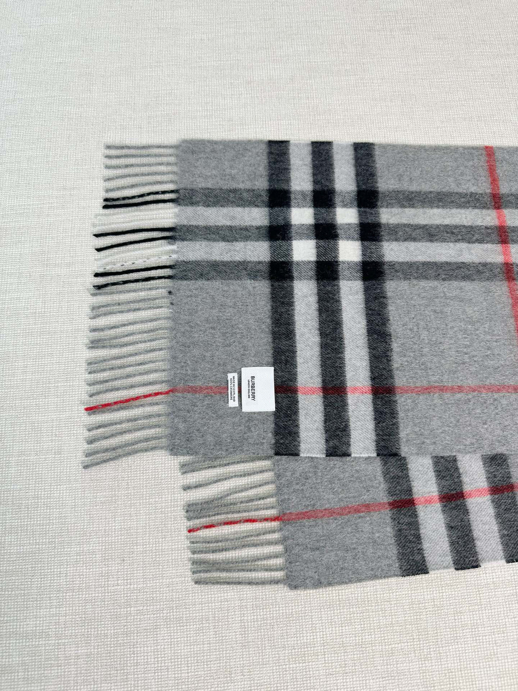Burberry Check Pattern Scarf - 973281790 - Photo 6