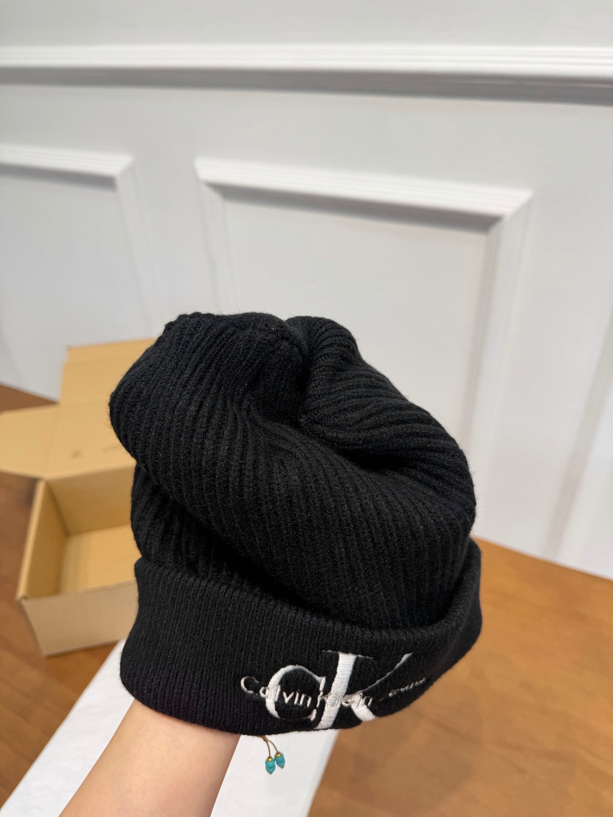 Calvin Klein Embroidered Knit Beanie - 1245544177 - Photo 6