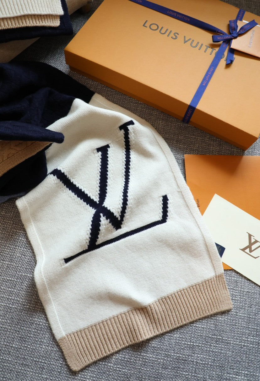 Louis Vuitton Colorblock Knit Scarf - 950099948 - Photo 6