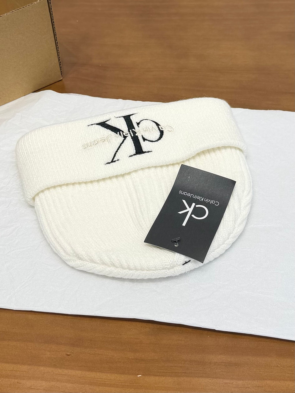 Calvin Klein Embroidered Logo Detail Beanie - 1245544210 - Photo 6