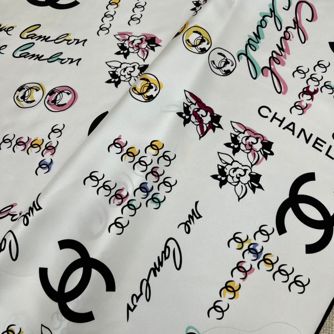 Chanel Square Scarf - 1006088144 - Photo 6