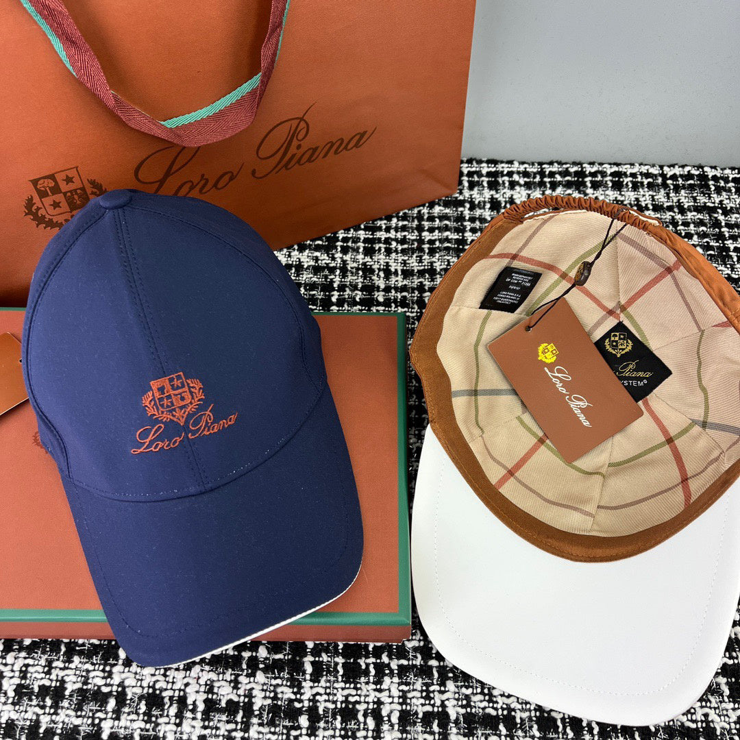 Loro Piana Embroidered Logo Detail Baseball Cap - 1005769109 - Photo 6