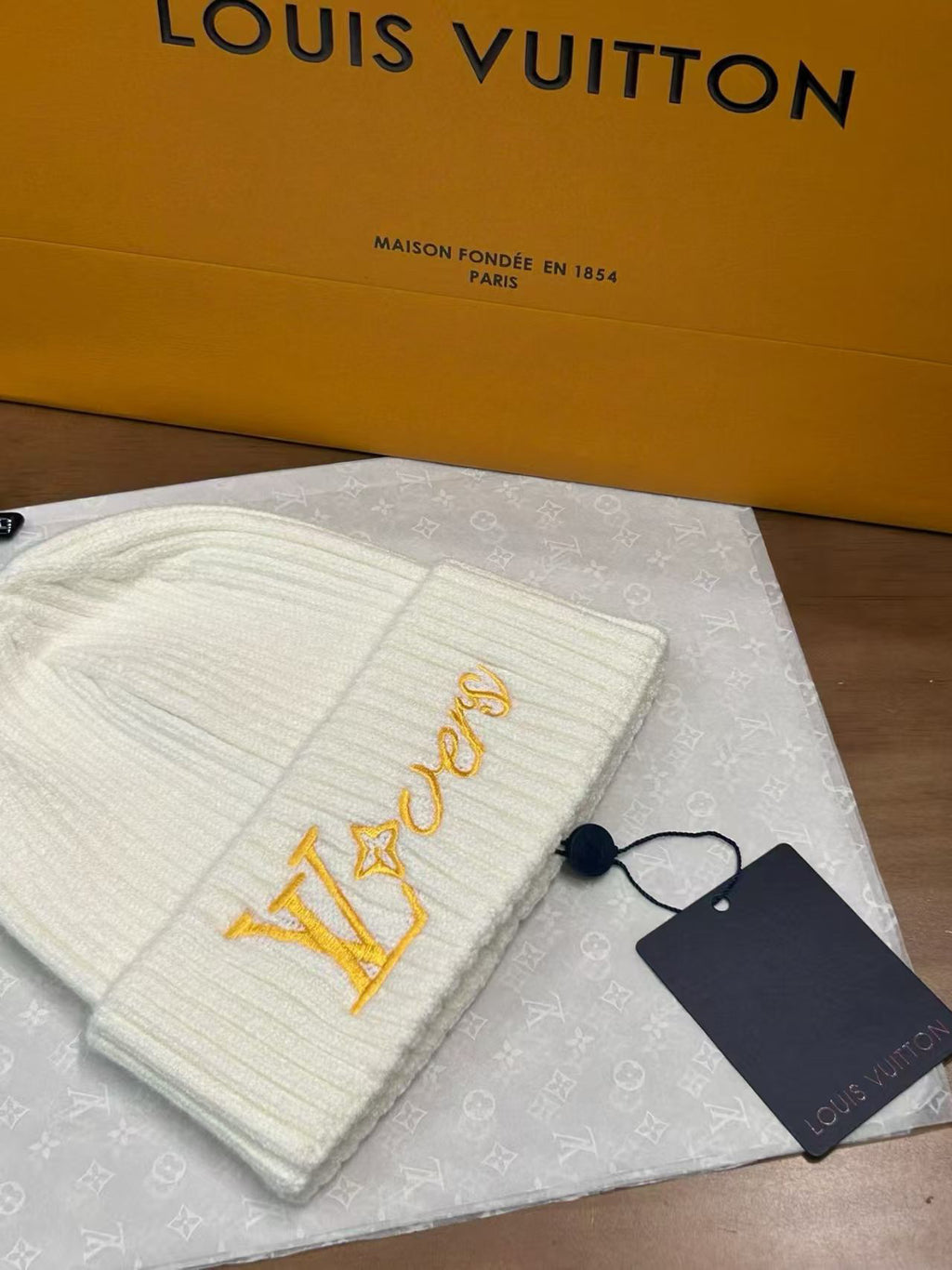 Louis Vuitton Embroidered Knit Beanie - 1149273398 - Photo 6