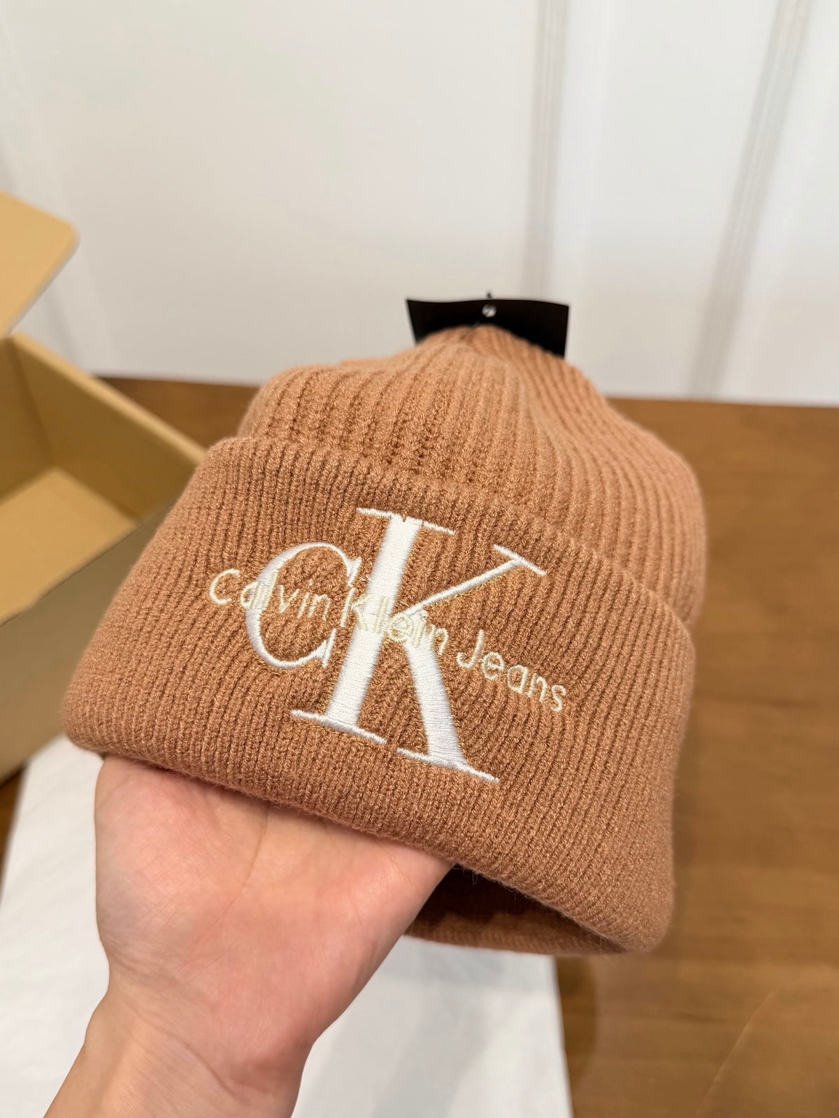 Calvin Klein Embroidered Logo Detail Beanie - 1245544220 - Photo 6