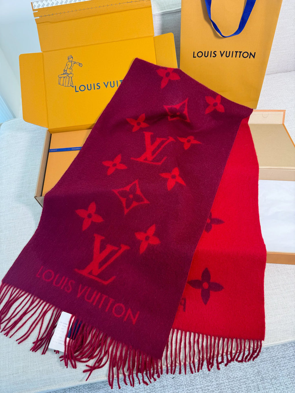 Louis Vuitton Jacquard Scarf - 973646695 - Photo 6