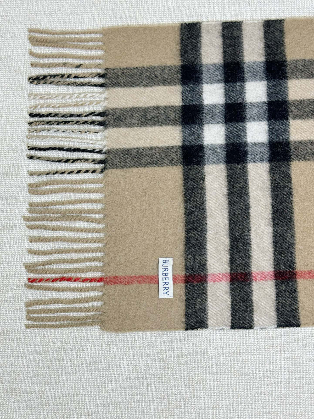 Burberry Check Pattern Printed Scarf - 973645619 - Photo 6