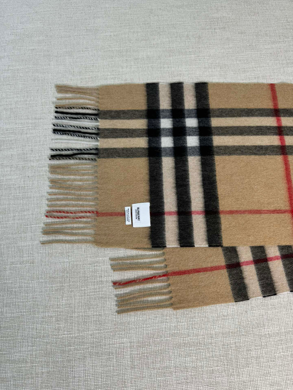 Burberry Check Pattern Scarf - 973282107 - Photo 6