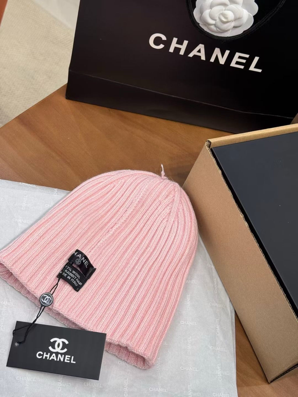 Chanel Knit Beanie - 1149272973 - Photo 6