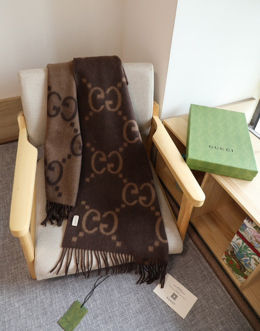 Gucci Jacquard Scarf - 944940211 - Photo 6