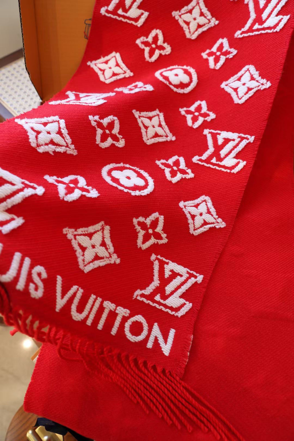 Louis Vuitton Colorblock Scarf - 973281505 - Photo 6
